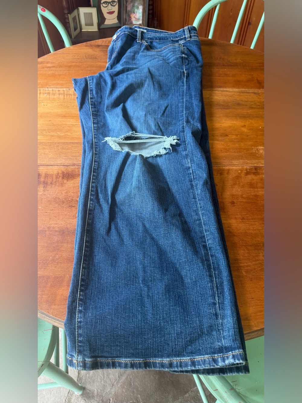 Torrid Perfect Wide Leg vintage-stretch jeans
